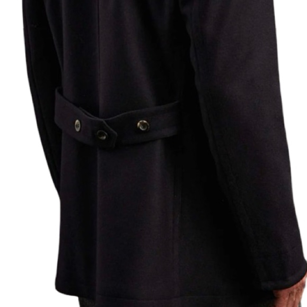 Private White Peacoat, 100% Wool Double Breasted Coat, Made in England, New, NWT - Picture 4 of 14